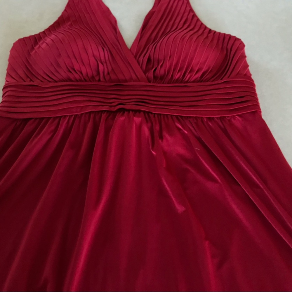 Maxandcleo ladies halter dress size 8 red